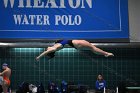 Diving vs USCGA  Wheaton College Swimming & Diving vs US Coast Guard Academy. - Photo By: KEITH NORDSTROM : Wheaton, Swimming, Diving